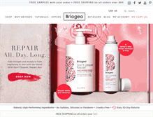Tablet Screenshot of briogeohair.com